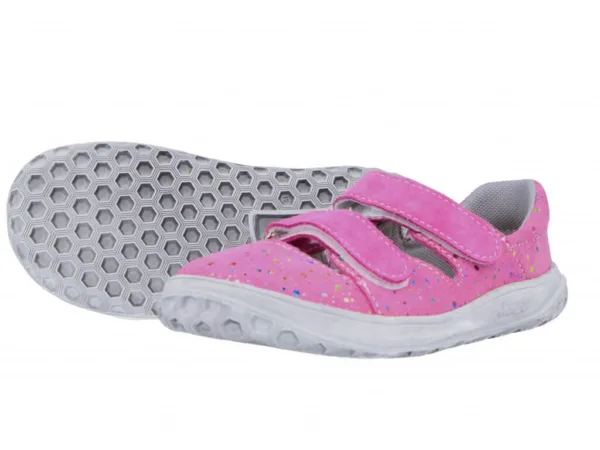 barefoot sandaalid lastele jampi kids b21 pink bubble
