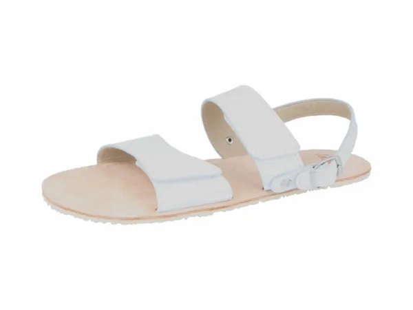 barefoot sandaalid naistele jampi clea white shine