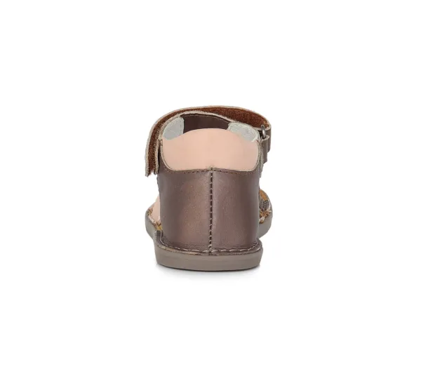 ddstep 076 bronze barefoot sandaalid lastele