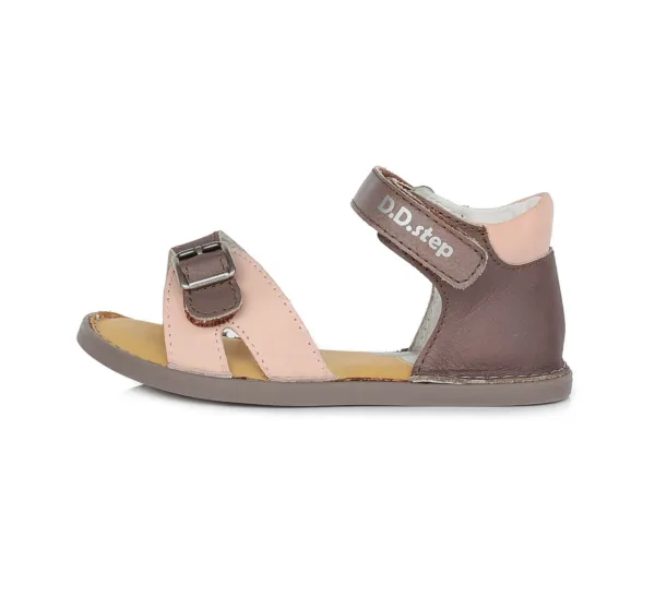 ddstep 076 bronze barefoot sandaalid lastele