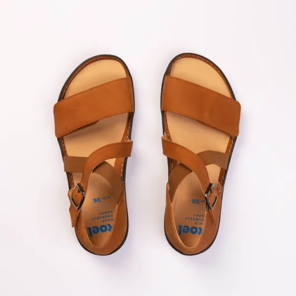barefoot sandaalid naistele koel isa cognac