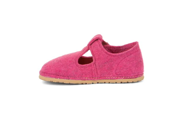 villased paljajalujalatsid lastele froddo barefoot flexy wooly fuxia