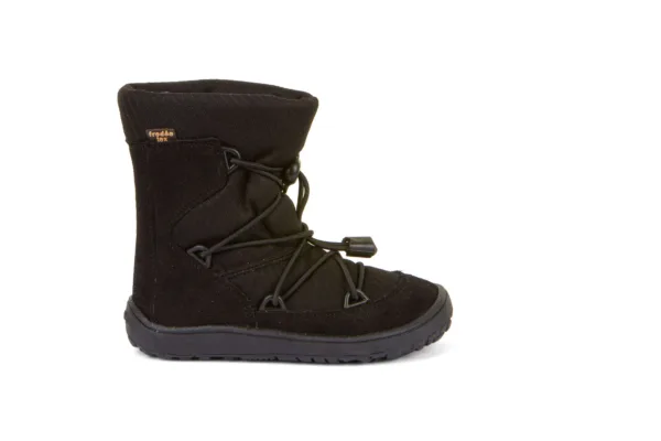 veekindlad talvesaapad Froddo Barefoot Tex Track Wool Black