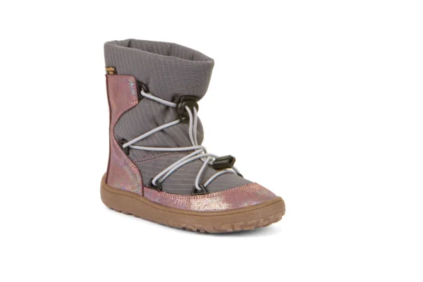 veekindlad talvesaapad Froddo Barefoot Tex Track Wool Pink Shine