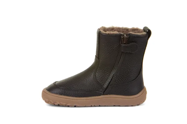 villavoodriga talvesaapad Froddo Barefoot Tex Boots Black