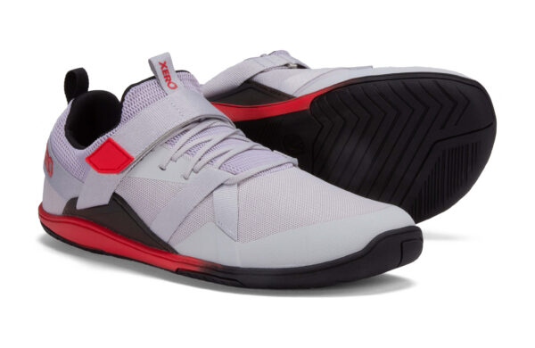 meeste treeningjalatsid Xero Shoes Forza Trainer Micro Gray Red