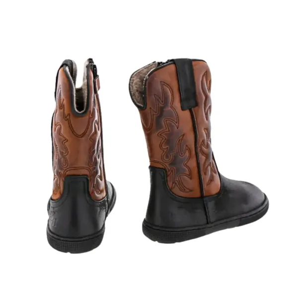 Kantri-stiilis barefoot saapad Koel Fiona Felt Chocolate