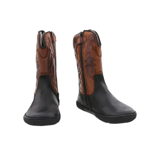 Kantri-stiilis barefoot saapad Koel Fiona Felt Chocolate