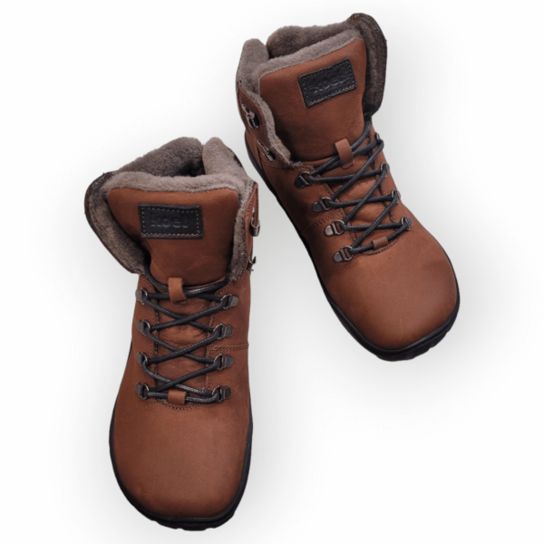 Pruunid barefoot talvesaapad meestele Koel Porter Chocolate