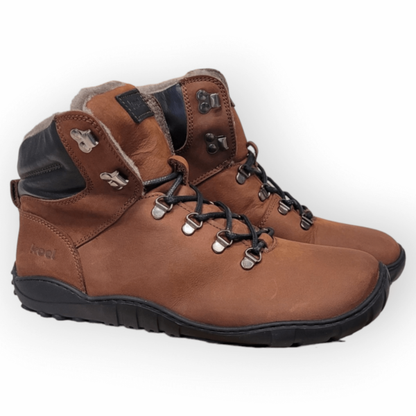 Pruunid barefoot talvesaapad meestele Koel Porter Chocolate