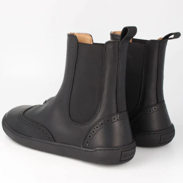 chelsea stiilis barefoot saapad blifestyle budapesterstyle schwarz