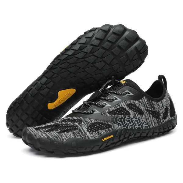 Barefoot treeningjalatsid naistele ja meestele Saguaro Smart II Black