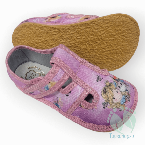 Roosad barefoot sandaalid lastele Raweks Zuzia
