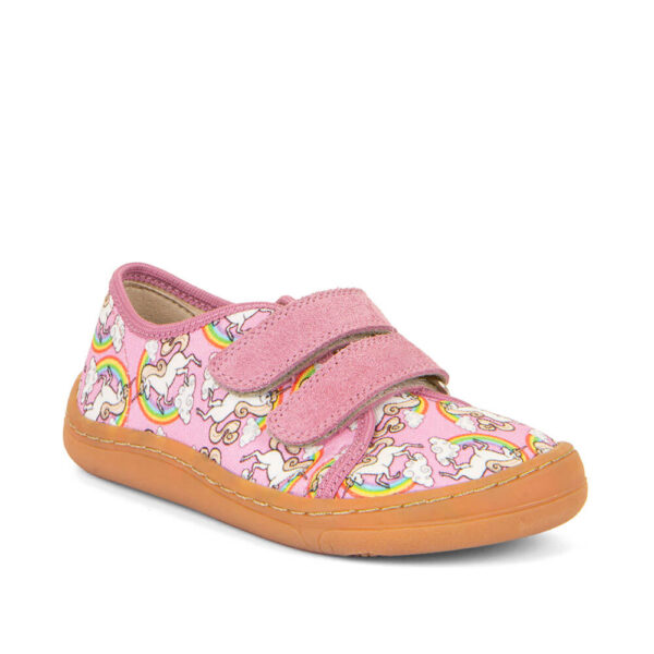 Froddo Barefoot Canvas ükssarvikutega laste tennised