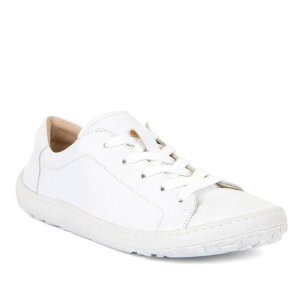 Froddo Barefoot Laces White valged nahast tennised