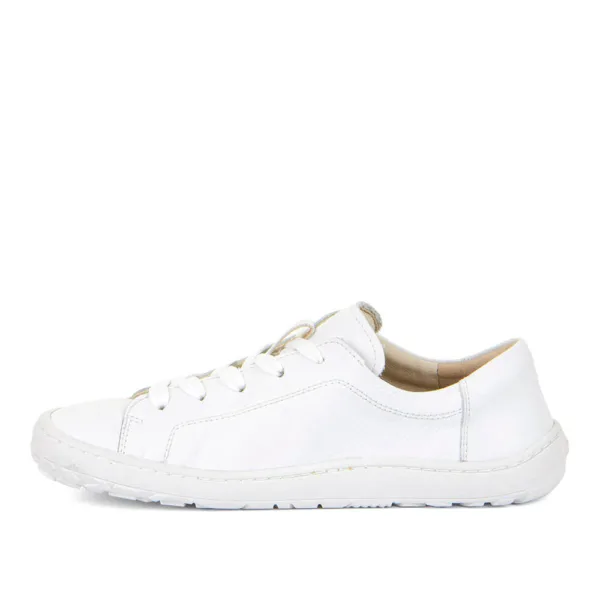 Froddo Barefoot Laces White valged nahast tennised