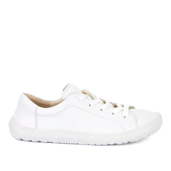 Froddo Barefoot Laces White valged nahast tennised