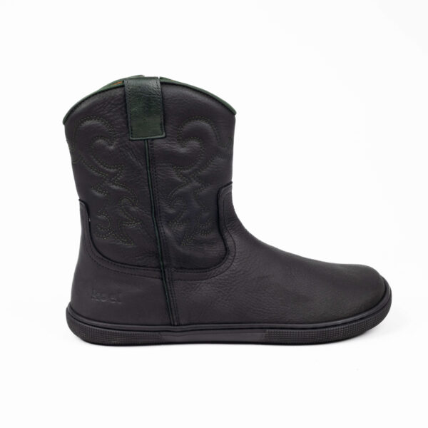 Barefoot cowboy boots Koel Frances Black Green