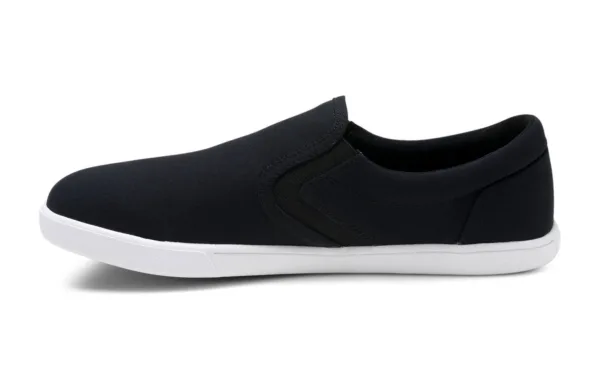 Barefoot slip-on tennised Xero Shoes Dillon Canvas Black