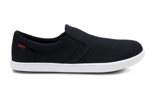 Barefoot slip-on tennised Xero Shoes Dillon Canvas Black