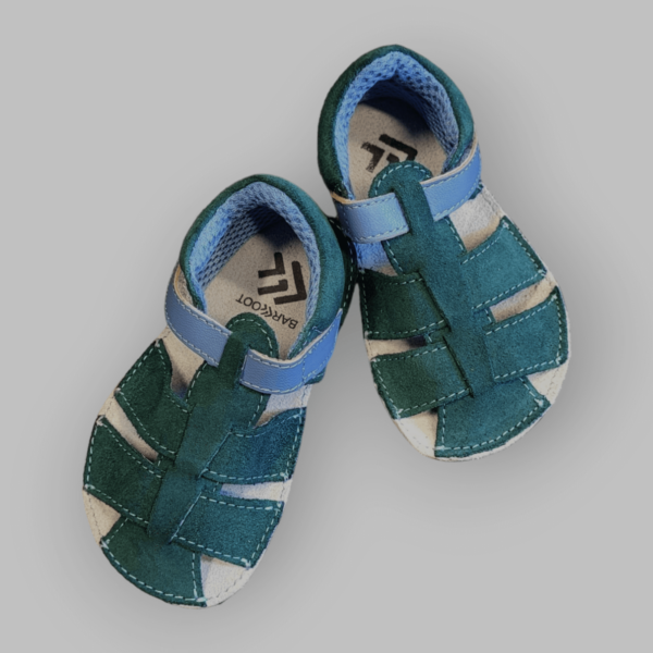 EF Barefoot türkiis sandaalid