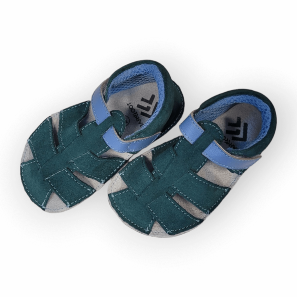 EF Barefoot türkiis sandaalid