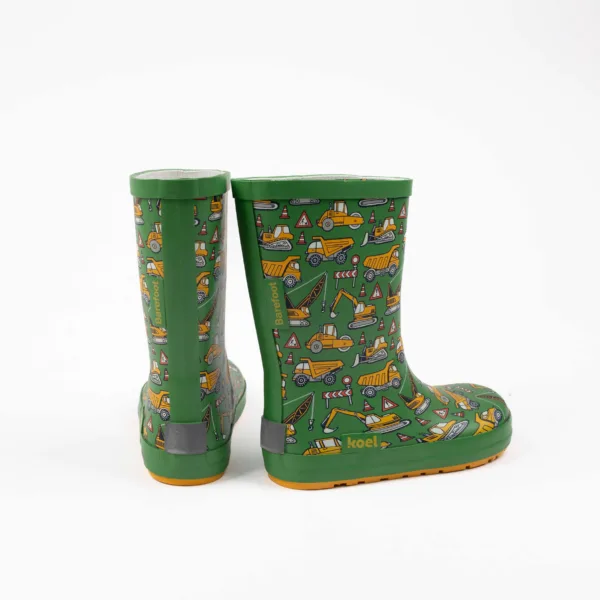 Kerged kummikud laiale jalale Koel Wellie Bare Multi Tractor Green