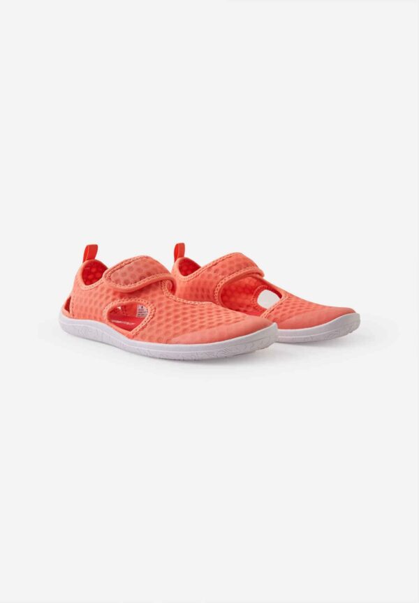 Barefoot sandals for children Reima Rantaan Misty Red