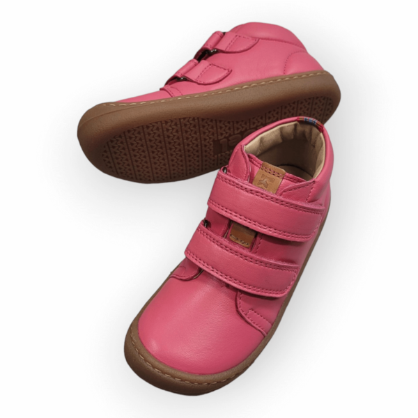 Pink barefoot boots for children Koel Bob Pink