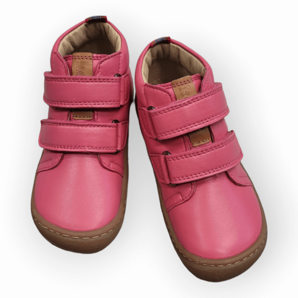 Pink barefoot boots for children Koel Bob Pink
