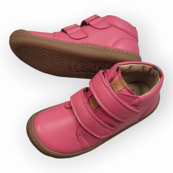 Pink barefoot boots for children Koel Bob Pink