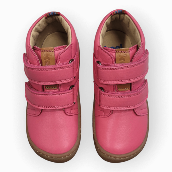 Pink barefoot boots for children Koel Bob Pink