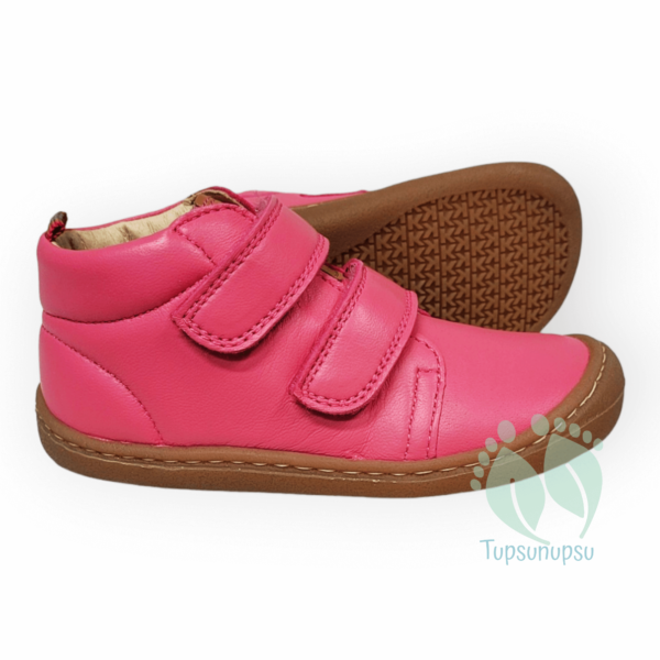 Pink barefoot boots for children Koel Bob Pink