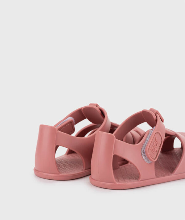 Kummist barefoot sandaalid Igor Nemo Solid Nuevo Rosa