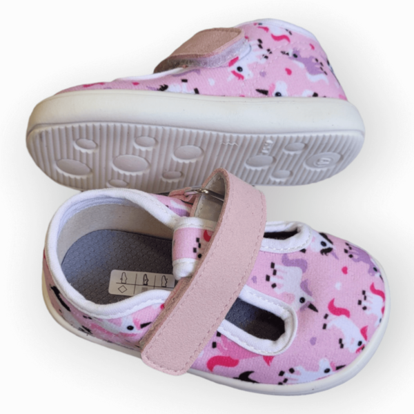Barefoot papud Jonap Baby Pink Unicorn