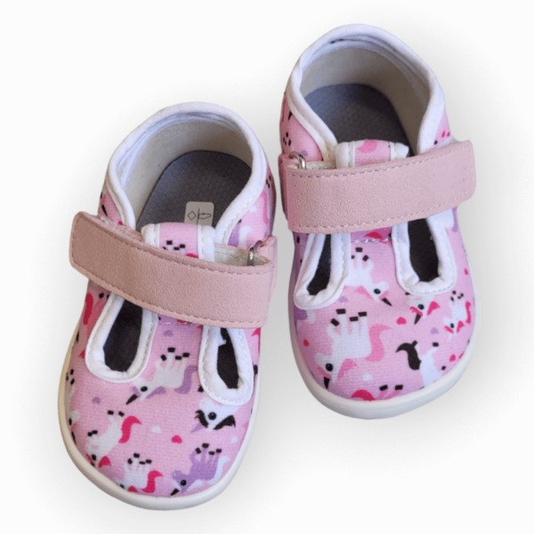 Barefoot papud Jonap Baby Pink Unicorn