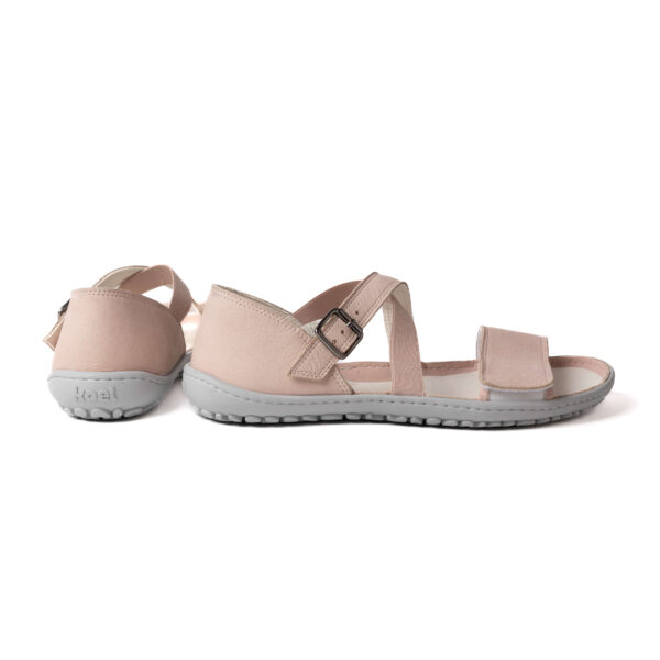 Barefoot sandals for women Koel Isa Nubuck Pink