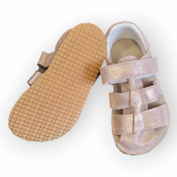 Barefoot sandaalid lastele Jonap Zula Bronze