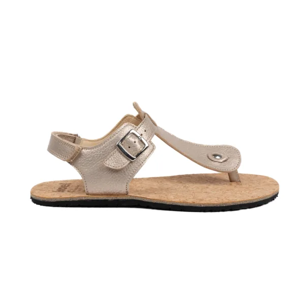 Barefoot sandaalid naistele Koel Ariana Metalic Champagne