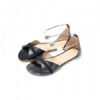 Shapen Petal Black barefoot sandaalid naistele