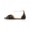 Shapen Petal Black barefoot sandaalid naistele