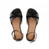 Shapen Petal Black barefoot sandaalid naistele