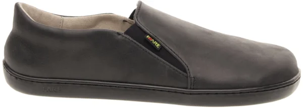 Slip-on paljajalujalatsid naistele ja meestele Fare Bare Natal Black