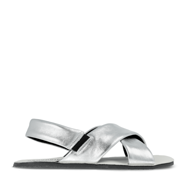 Barefoot sandaalid naistele Groundies Verona Silver