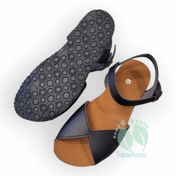 Vegan barefoot sandaalid Bioworld Aguilar Black