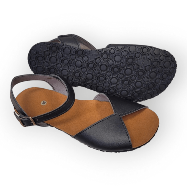 Vegan barefoot sandaalid Bioworld Aguilar Black