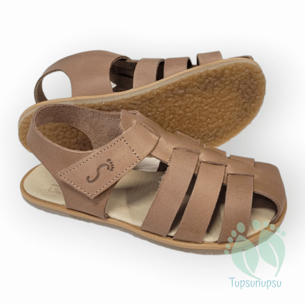 Beežid barefoot sandaalid Flexi Nens Sport Taupe