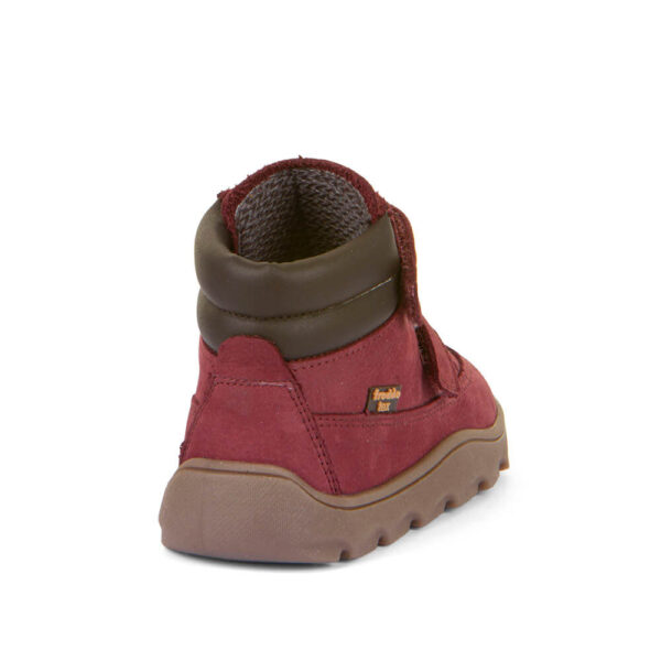 Froddo Barefoot Zeru Tex Bordeaux spring-autumn boots for children