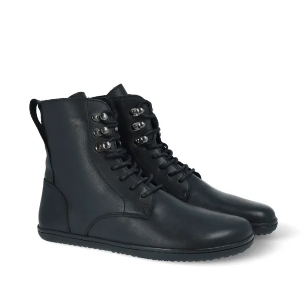 Angles Orpheus unisex black barefoot winter boots