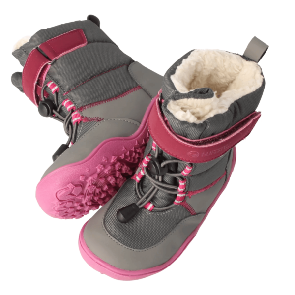 Blifestyle laste barefoot talvesaapad Monodon anthrazit